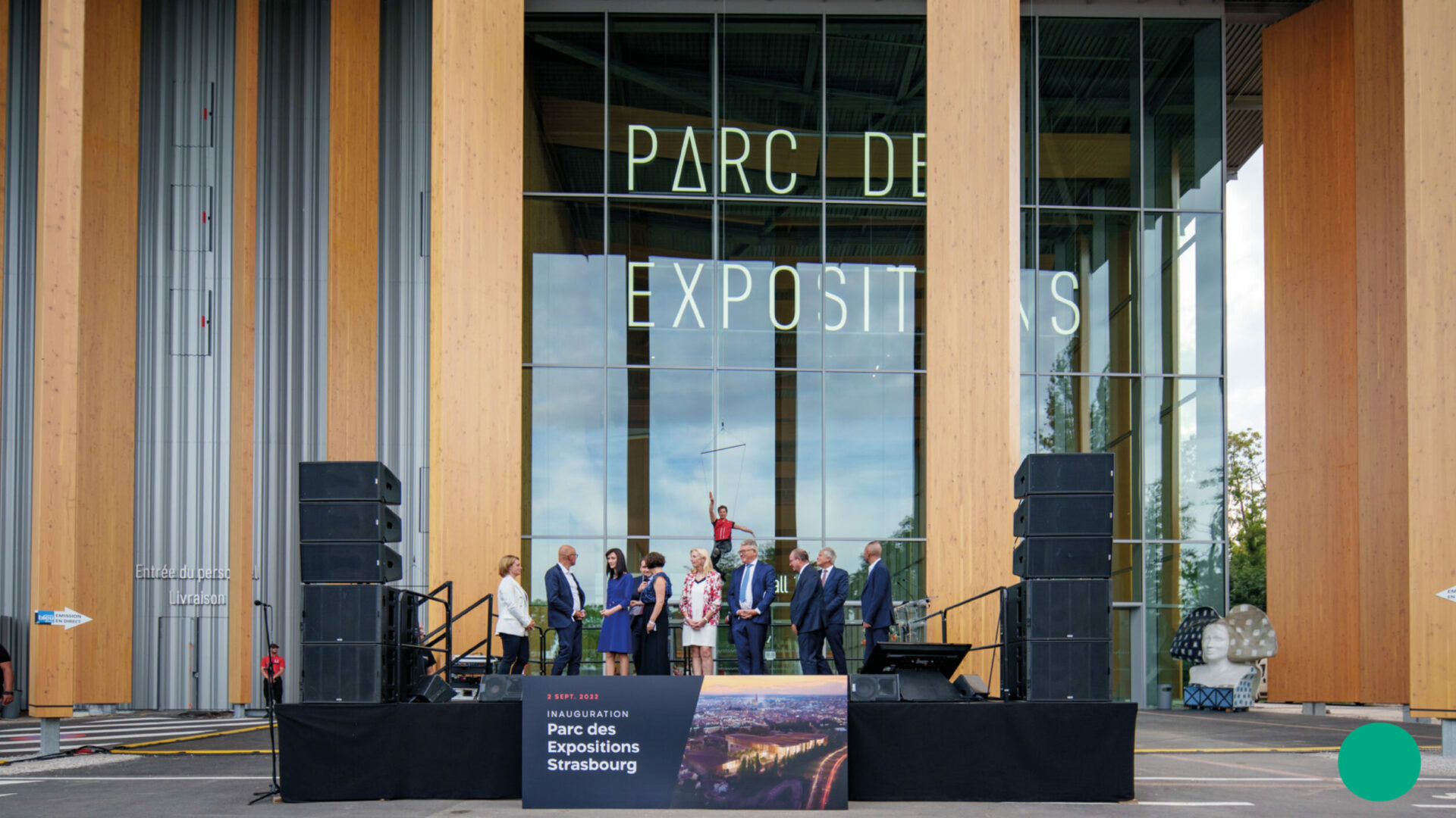 inauguration du nouveau parc des expositions
